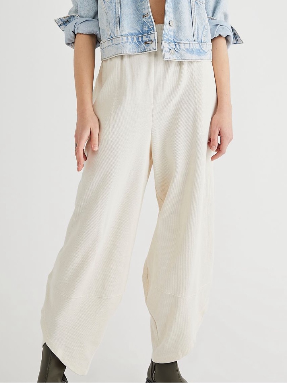 Free People Leo Pants - Cream